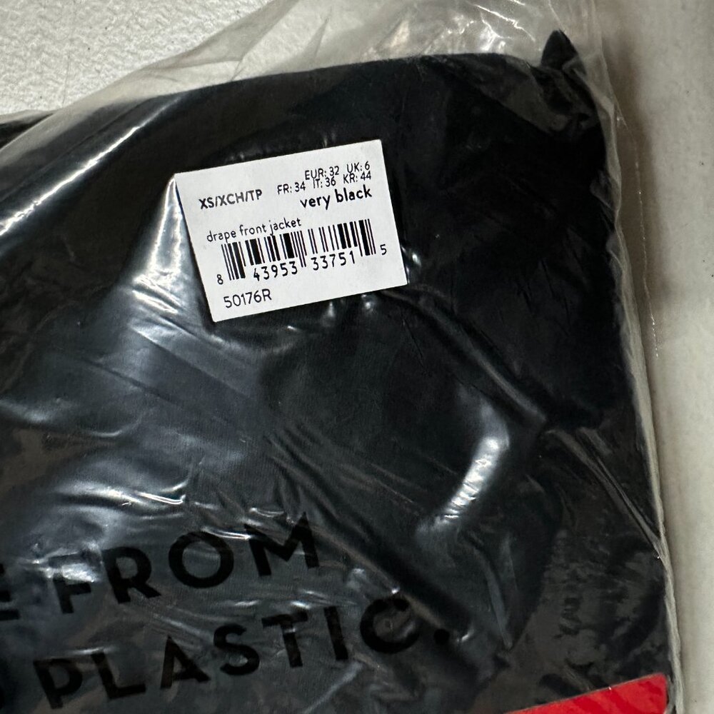 Drape Front Jacket - Picture 5 of 5
